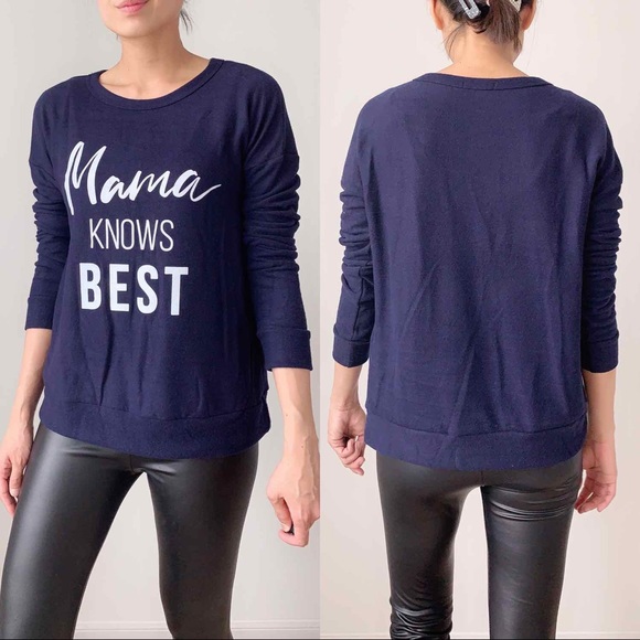 SOFT CREW NECK FLEECE SWEATER - MAMA KNOWS BEST - Picture 7 of 8